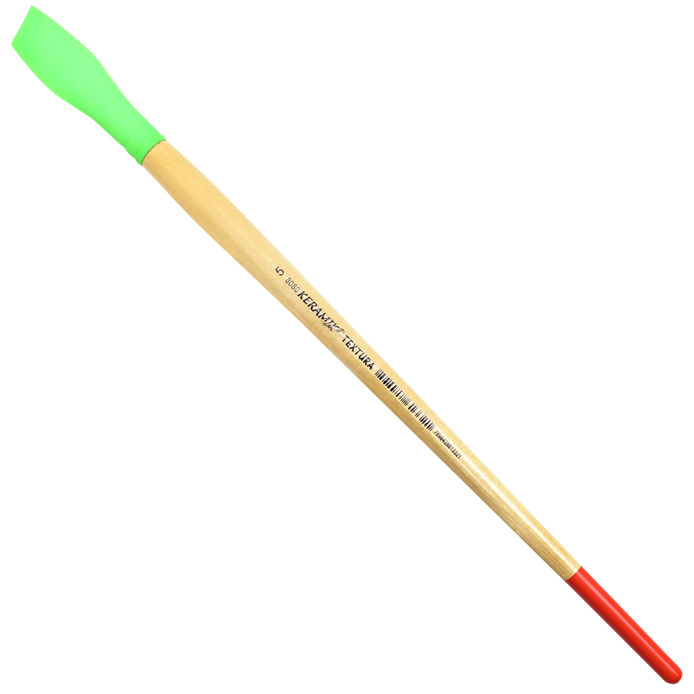 Pincel Modelador de Silicone Para Textura Keramik 5